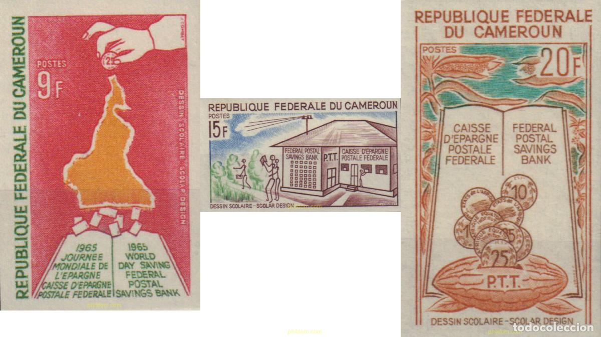 Sellos: 139672 MNH CAMERUN 1965 CAJA POSTAL DE AHORROS
