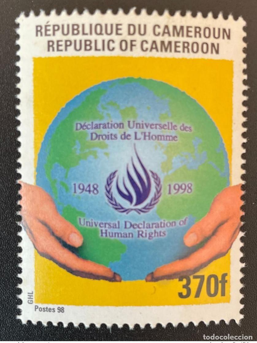 Briefmarken: Camer&uacute;n 1998 Mi. 1236 Declaraci&oacute;n Universal de Derechos Humanos 1948