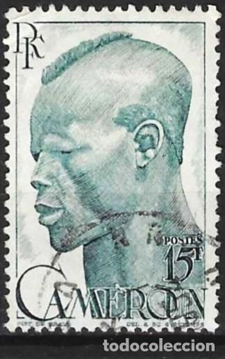 Sellos: Camer&uacute;n 1946 - Mi 286a - YT 292 - Nativo