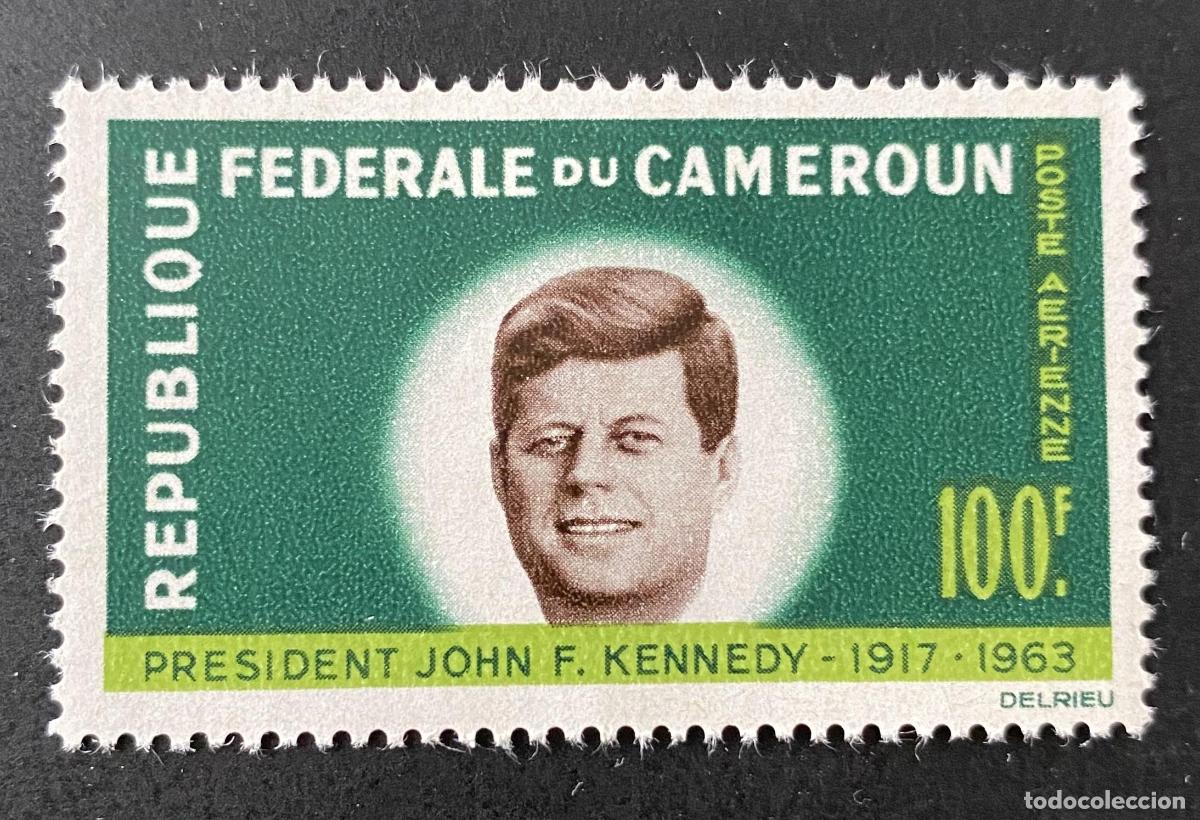 Timbres: Camer&uacute;n 1964 Mi. 420 Correo A&eacute;reo Presidente John F. Kennedy JFK