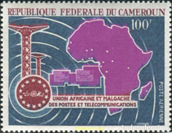 Sellos: 372961 MNH CAMERUN 1967 TELECOMUNICACIONES