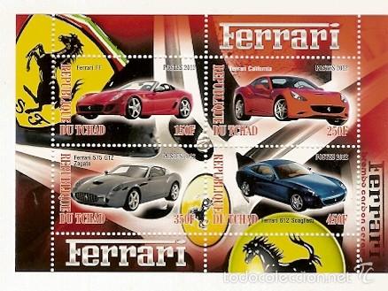 Sellos: Chad ** & Ferrari 2012 (2) - Foto 1