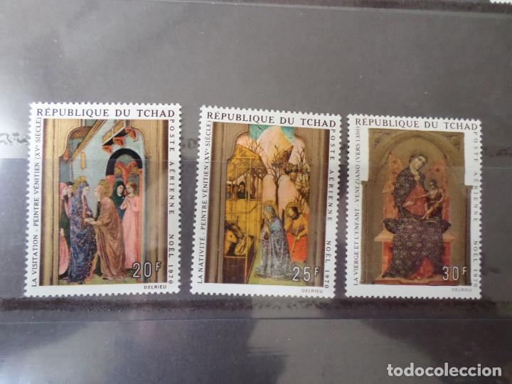 Sellos: tchad, 1970, navidad, Yvert 75/77 - Foto 1