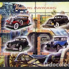 Sellos: TCHAD CHAD 2013 SHEET MNH COCHES CLASICOS AUTOS AUTOMOVILES CARS VOITURES AUTOMOBILI AUTOMOBILES. Lote 362884000