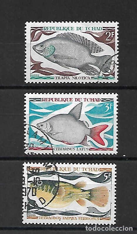 Sellos: peces de Tchad, sellos a&ntilde;o 1969 - Foto 1