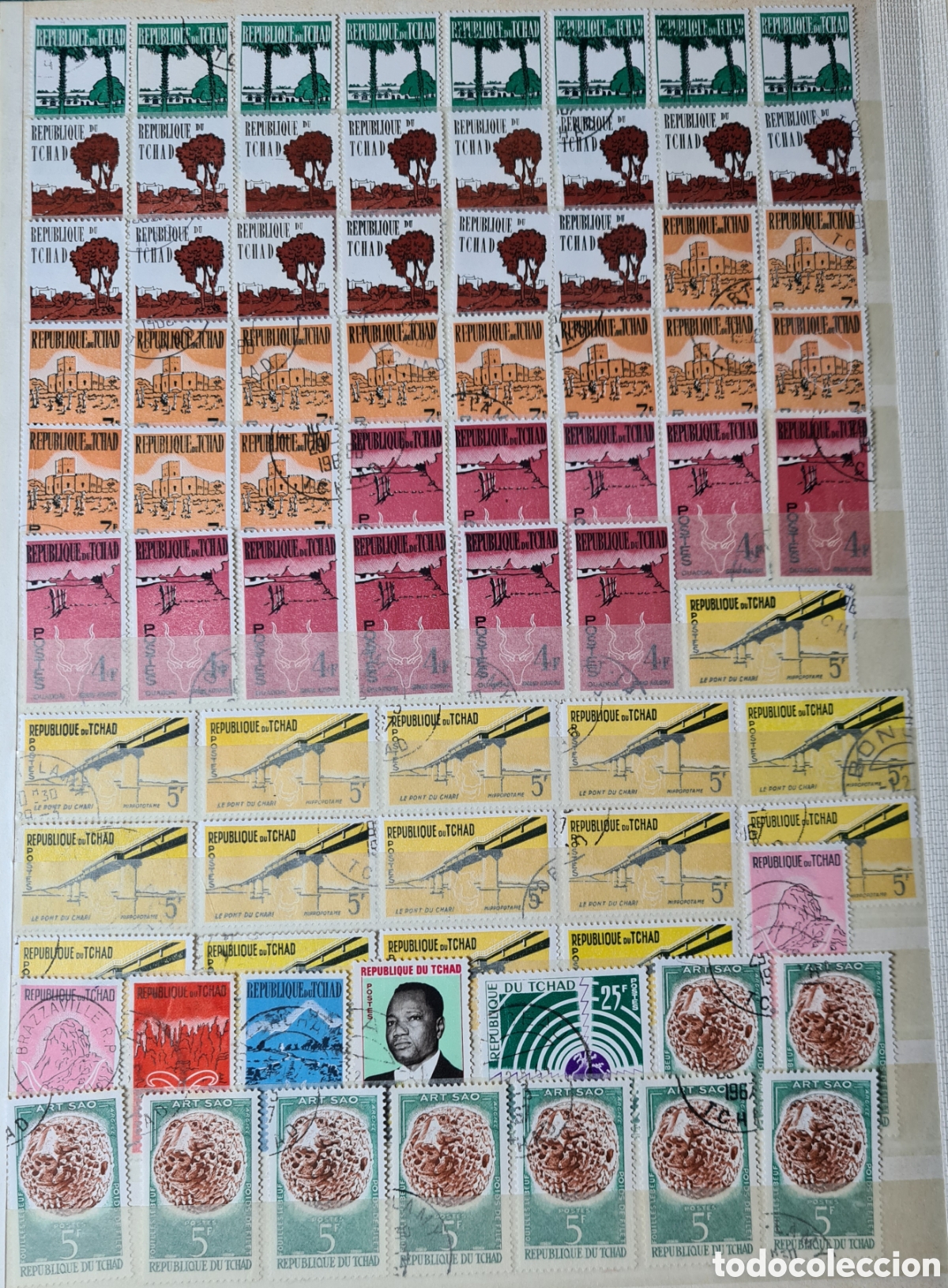 Sellos: Colecci&oacute;n de sellos de Chad - Foto 2