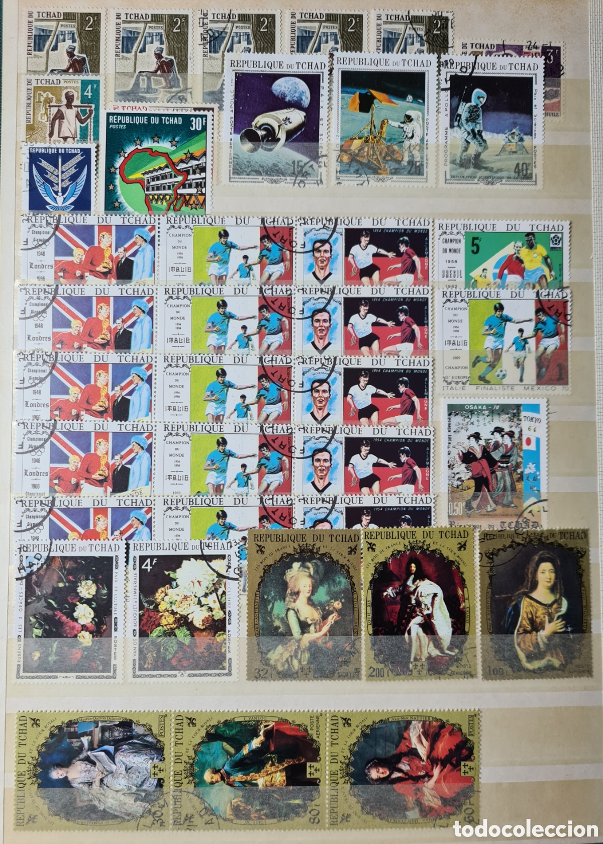 Sellos: Colecci&oacute;n de sellos de Chad - Foto 3