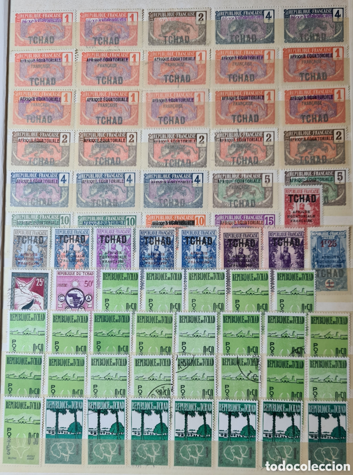 Sellos: Colecci&oacute;n de sellos de Chad - Foto 4