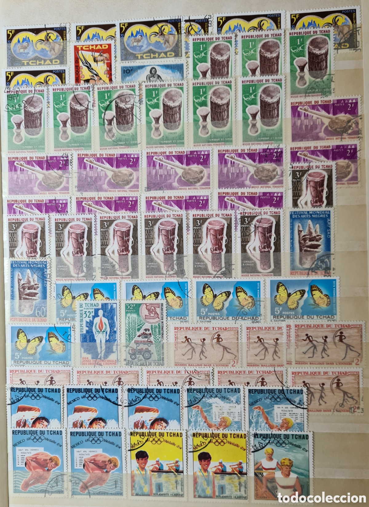 Sellos: Colecci&oacute;n de sellos de Chad - Foto 6