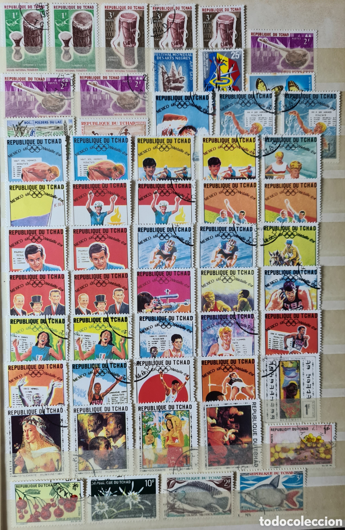Sellos: Colecci&oacute;n de sellos de Chad - Foto 8