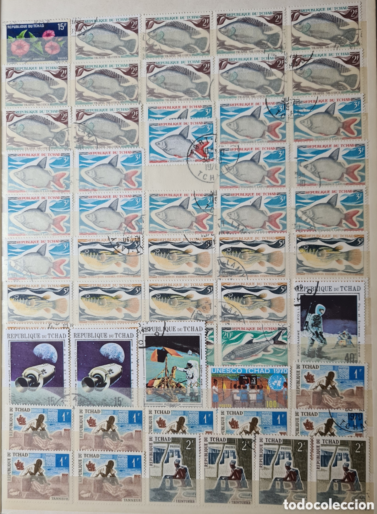 Sellos: Colecci&oacute;n de sellos de Chad - Foto 9