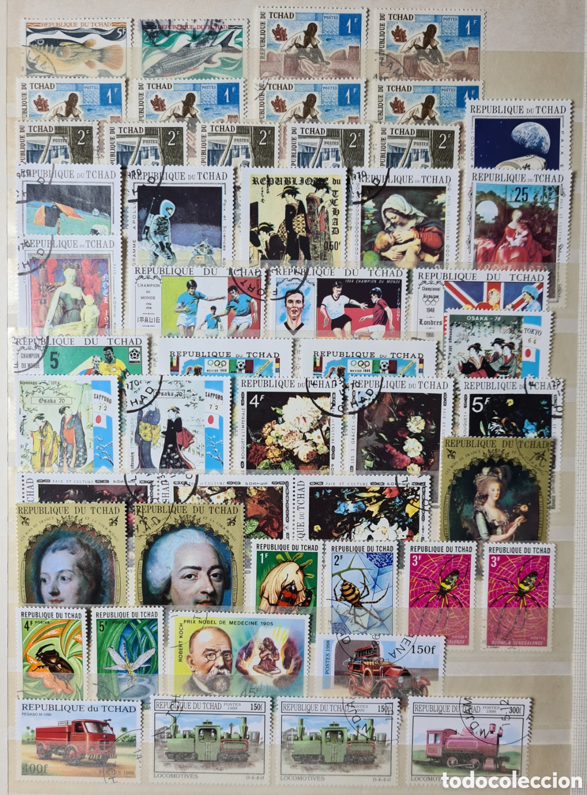 Sellos: Colecci&oacute;n de sellos de Chad - Foto 10