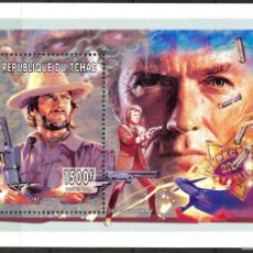 Sellos: TCHAD CHAD 1996 SHEET MNH CLINT EASTWOOD CINE ACTORES CINEMA ACTORS. Lote 403182634