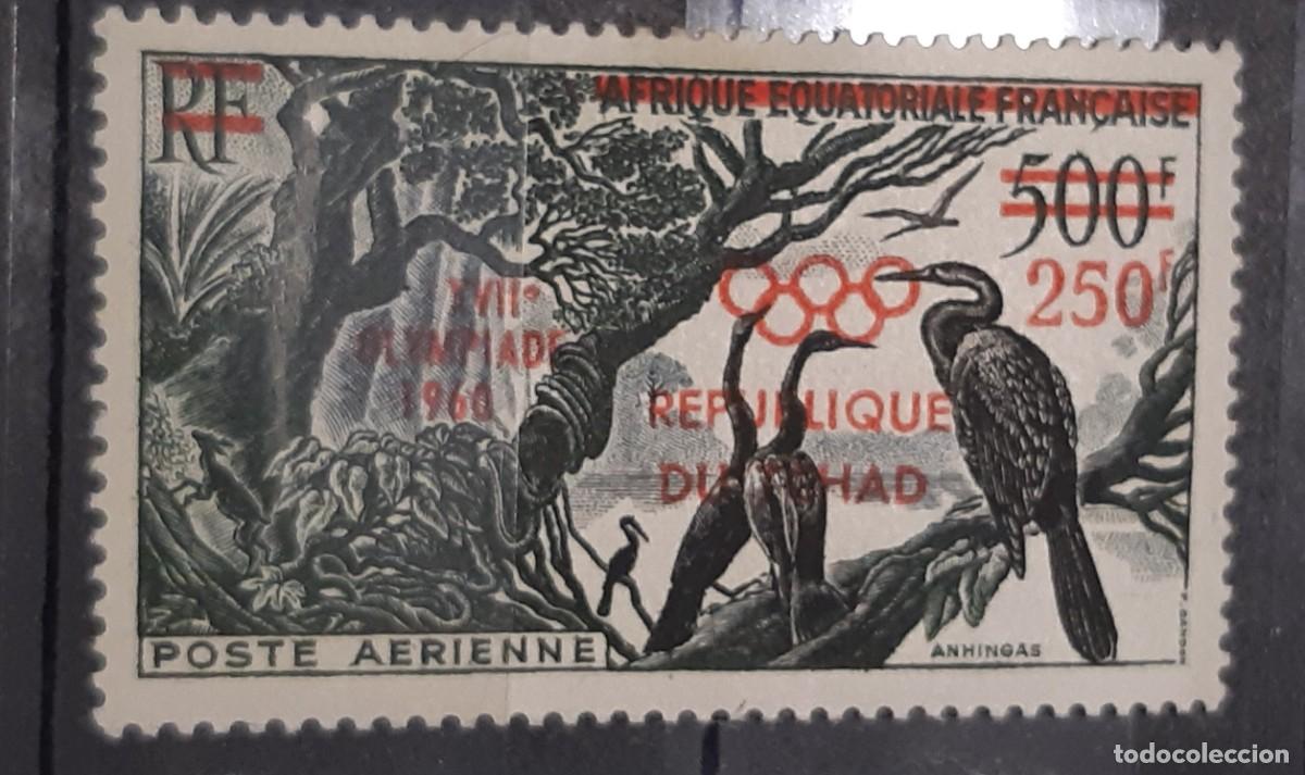 Sellos: CHAD, 1960. - Foto 1