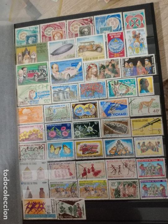 Sellos: Tchad, Chad. Colecci&oacute;n de 96 sellos - Foto 2