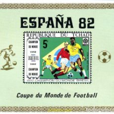Sellos: 272190 MNH CHAD 1982 COPA DEL MUNDO DE FUTBOL. ESPAÑA-82