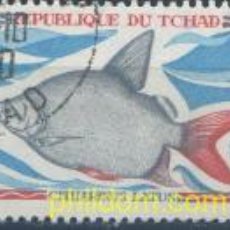 Sellos: 659833 USED CHAD 1969 PECES