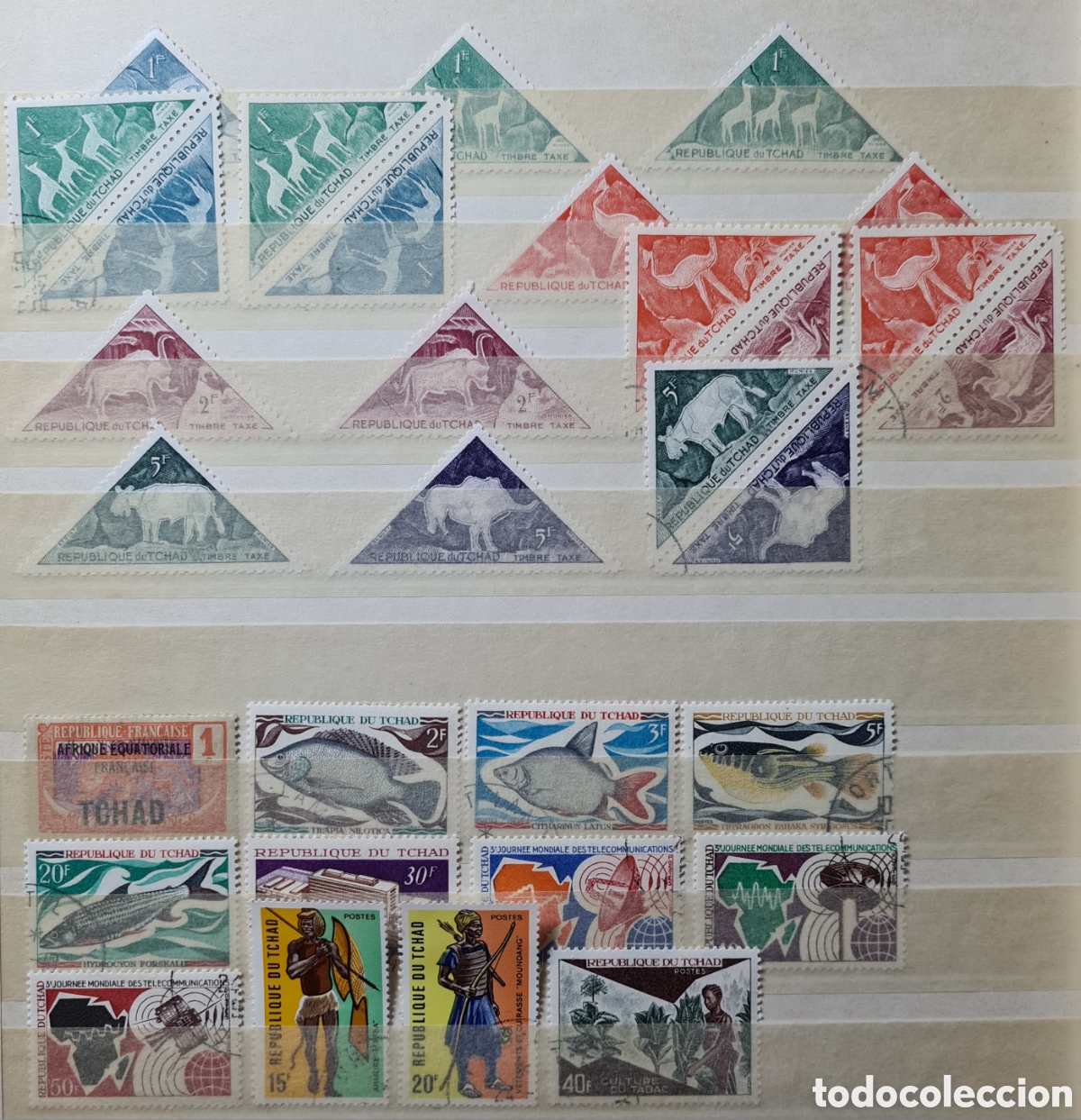 Sellos: Colecci&oacute;n de sellos de Chad - Foto 16