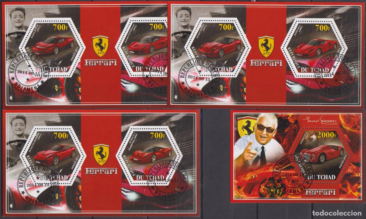 Sellos: Chad 2014 Carros U - Foto 1