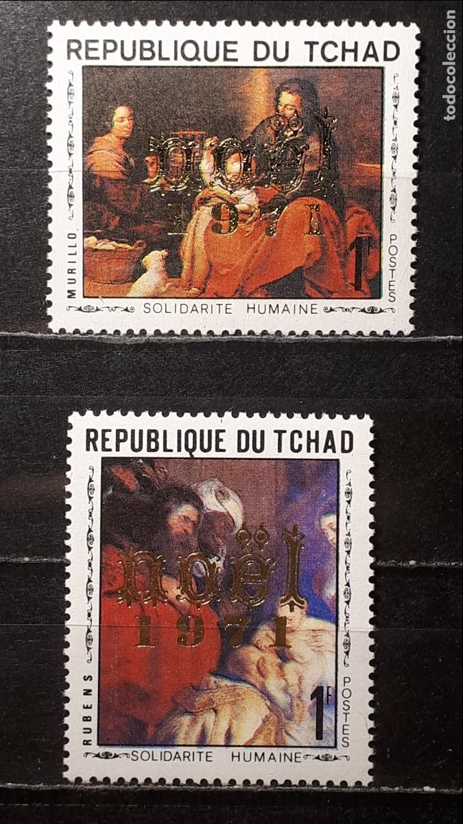 Sellos: CHAD **. A&ntilde;o 1971. YVERT.- - Foto 1
