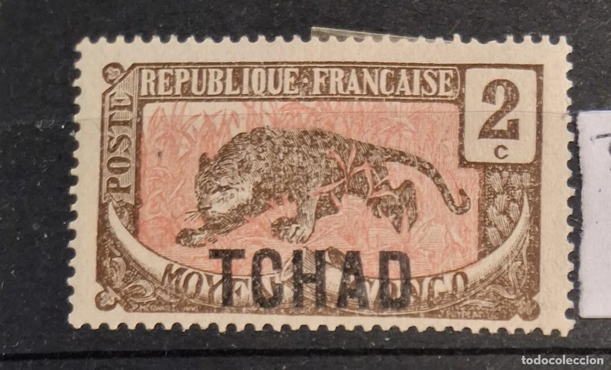Sellos: CHAD, 1922, CAT.YT.2.