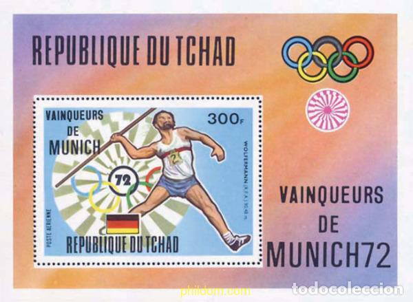 Sellos: 117127 MNH CHAD 1972 20 JUEGOS OLIMPICOS VERANO MUNICH 1972