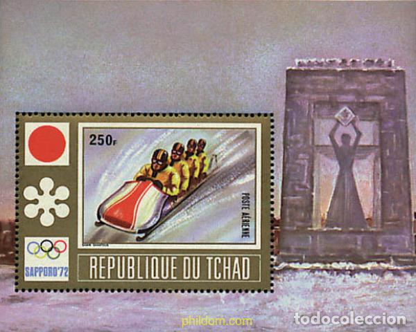 Sellos: 623009 MNH CHAD 1972 11 JUEGOS OLIMPICOS DE INVIERNO SAPPORO 1972