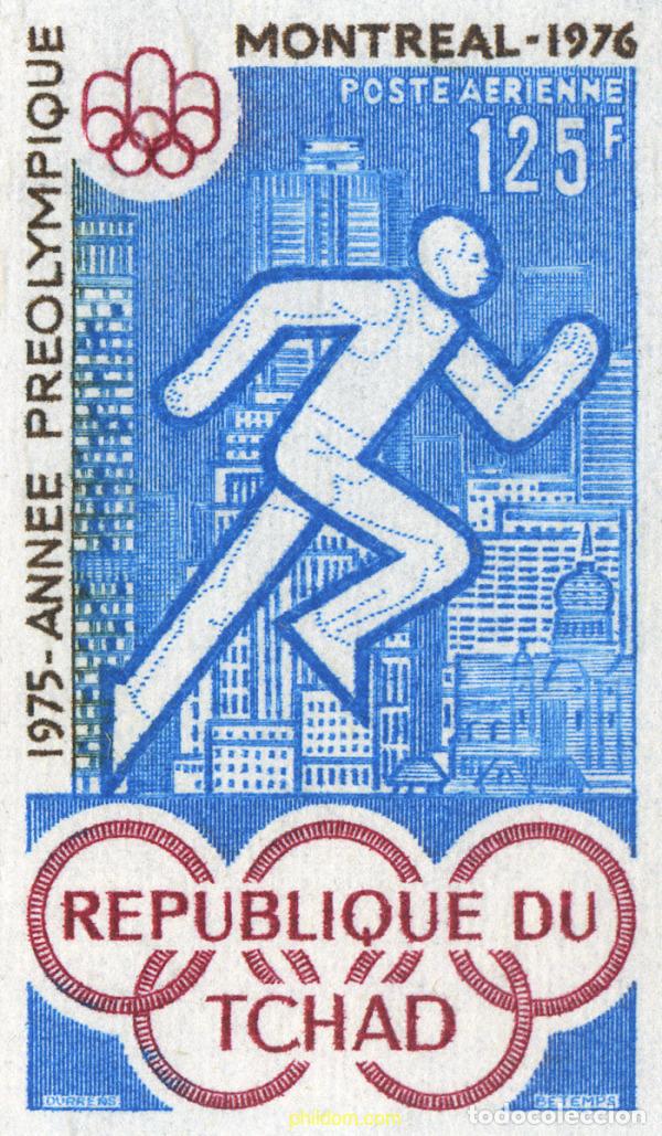Timbres: 207671 MNH CHAD 1975 21 JUEGOS OLIMPICOS VERANO MONTREAL 1976