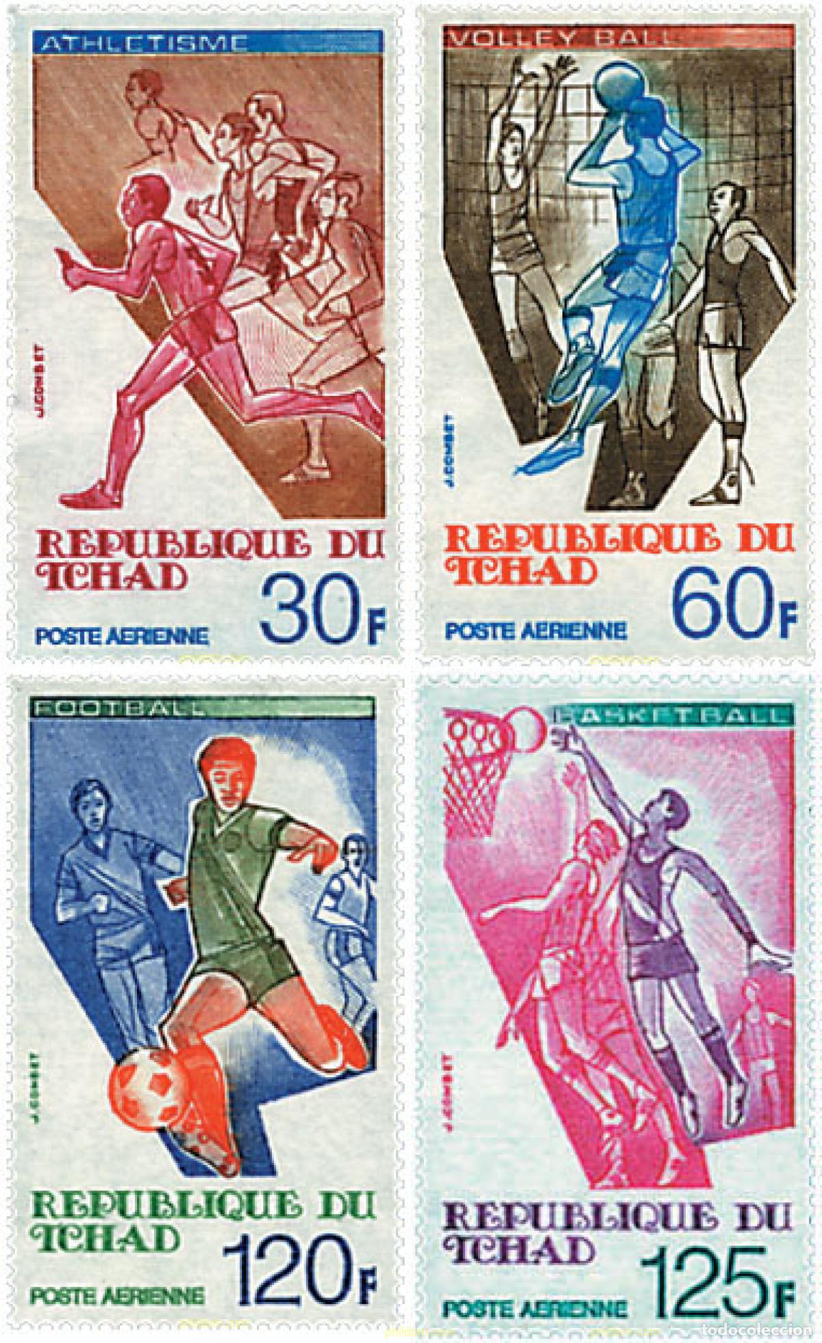 Timbres: 51885 MNH CHAD 1977 DEPORTES