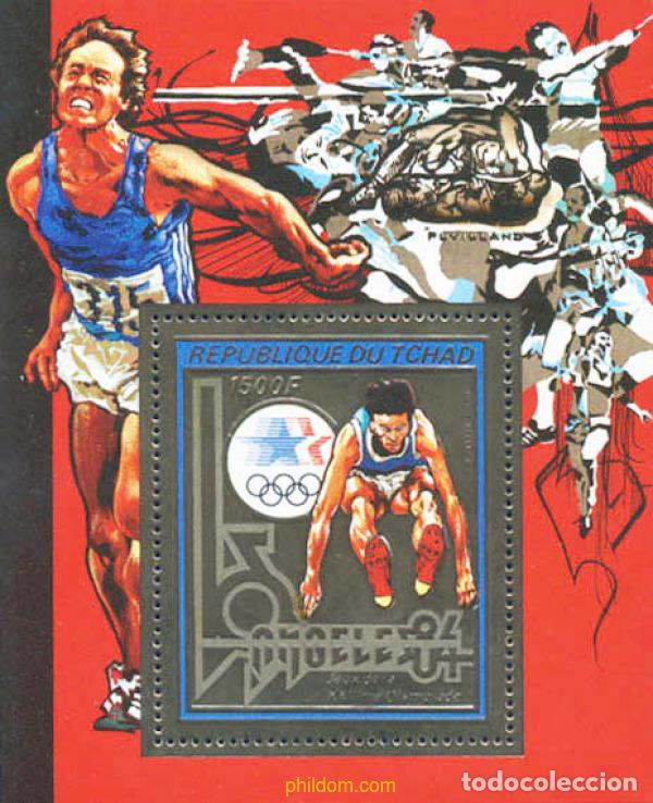 Timbres: 79475 MNH CHAD 1982 23 JUEGOS OLIMPICOS VERANO LOS ANGELES 1984
