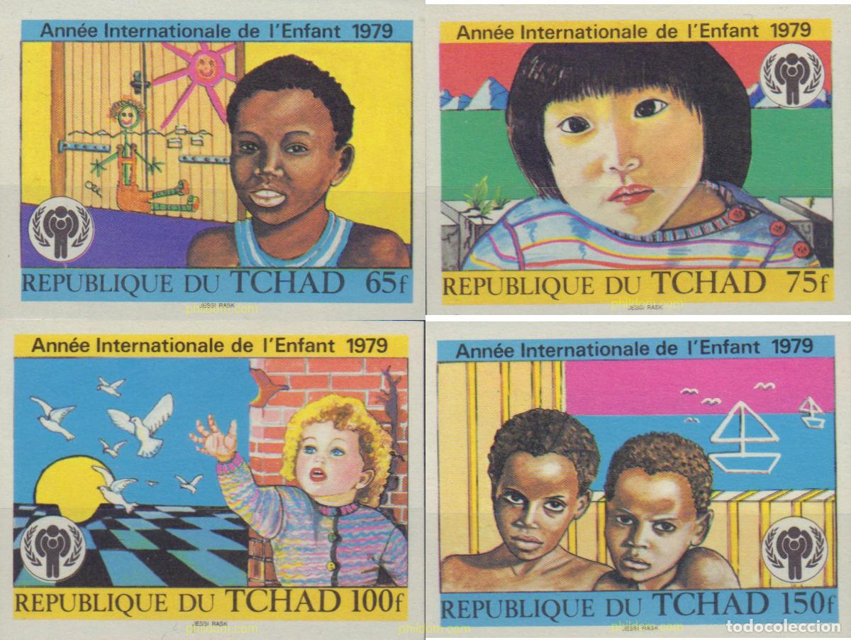 Sellos: 581308 MNH CHAD 1979 A&Ntilde;O INTERNACIONAL DEL NI&Ntilde;O