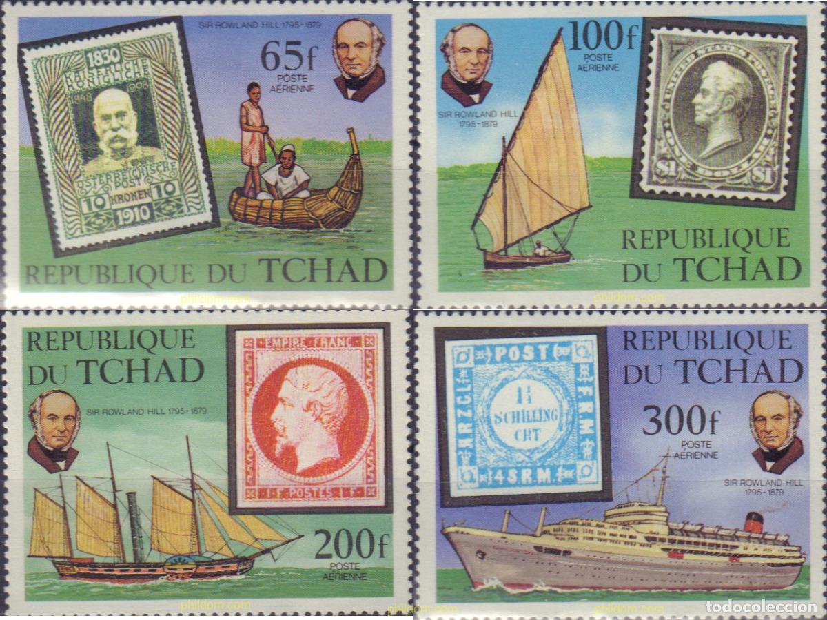 Sellos: 79346 MNH CHAD 1979 CENTENARIO DE LA MUERTE DE SIR ROWLAND HILL
