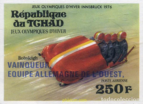 Sellos: 207674 MNH CHAD 1976 MEDALLAS DE LOS 12 JUEGOS OLIMPICOS DE INVIERNO. INNSBRUCK 1976