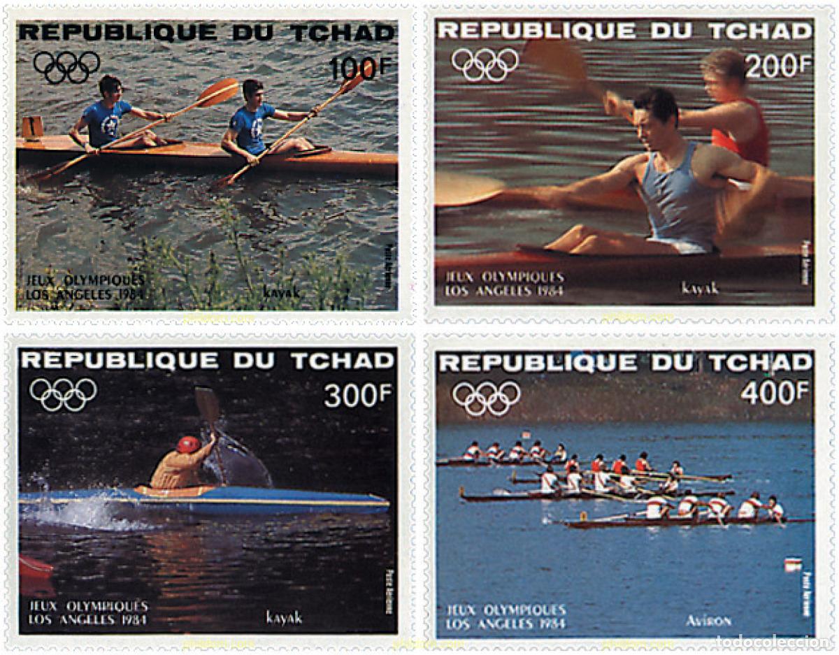 Sellos: 79436 MNH CHAD 1984 23 JUEGOS OLIMPICOS VERANO LOS ANGELES 1984