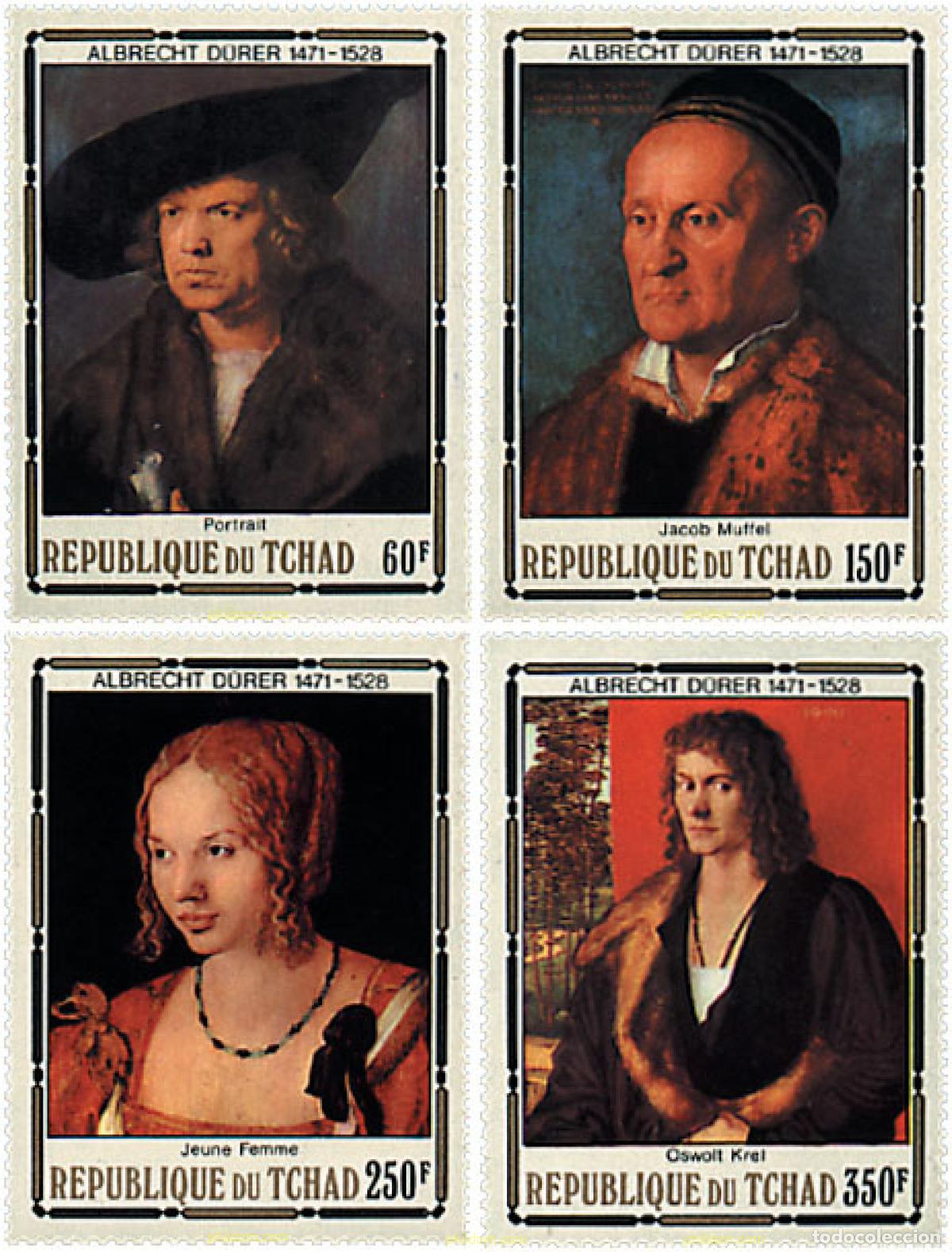 Sellos: 173827 MNH CHAD 1978 450 ANIVERSARIO DE LA MUERTE DE ALBERTO DURERO
