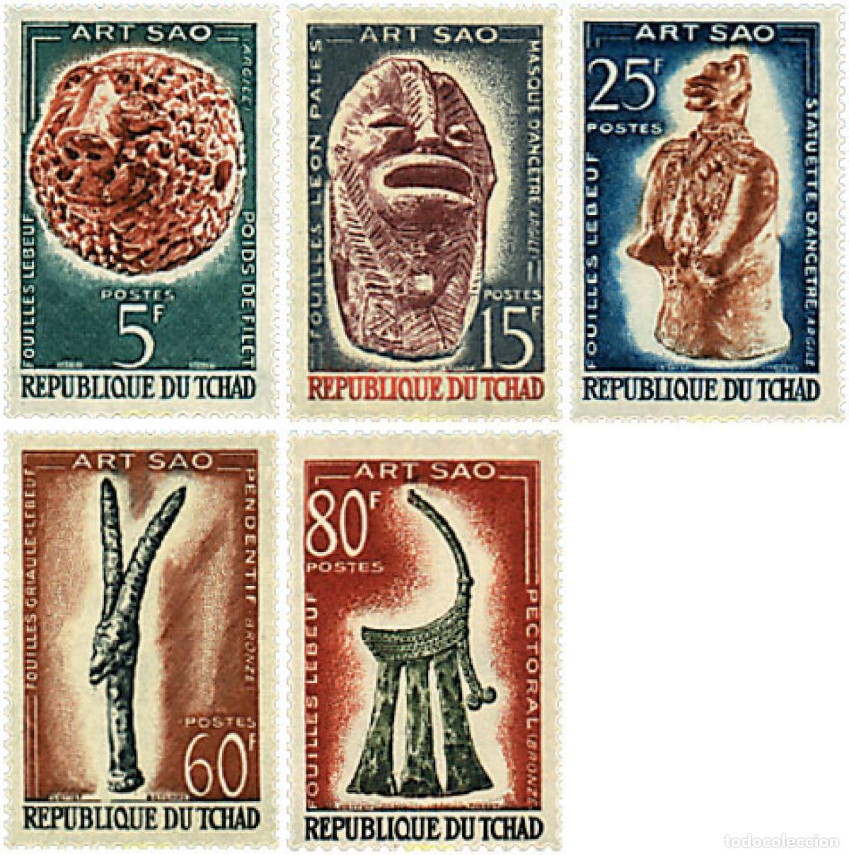 Sellos: 173806 MNH CHAD 1963 ARTE
