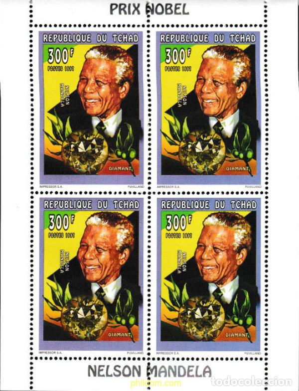 Sellos: 605164 MNH CHAD 1998 PREMIOS NOBEL