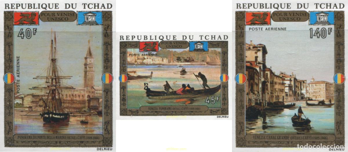 Sellos: 194249 MNH CHAD 1972 CAMPA&Ntilde;A DE LA UNESCO PARA LA SALVAGUARDIA DE VENECIA