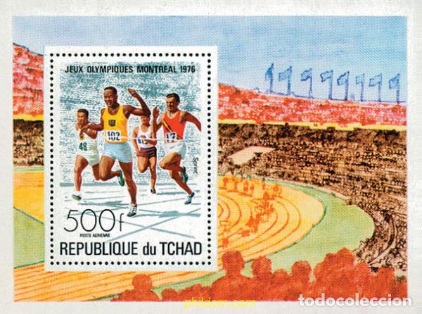 Stamps: 68033 MNH CHAD 1976 21 JUEGOS OLIMPICOS VERANO MONTREAL 1976