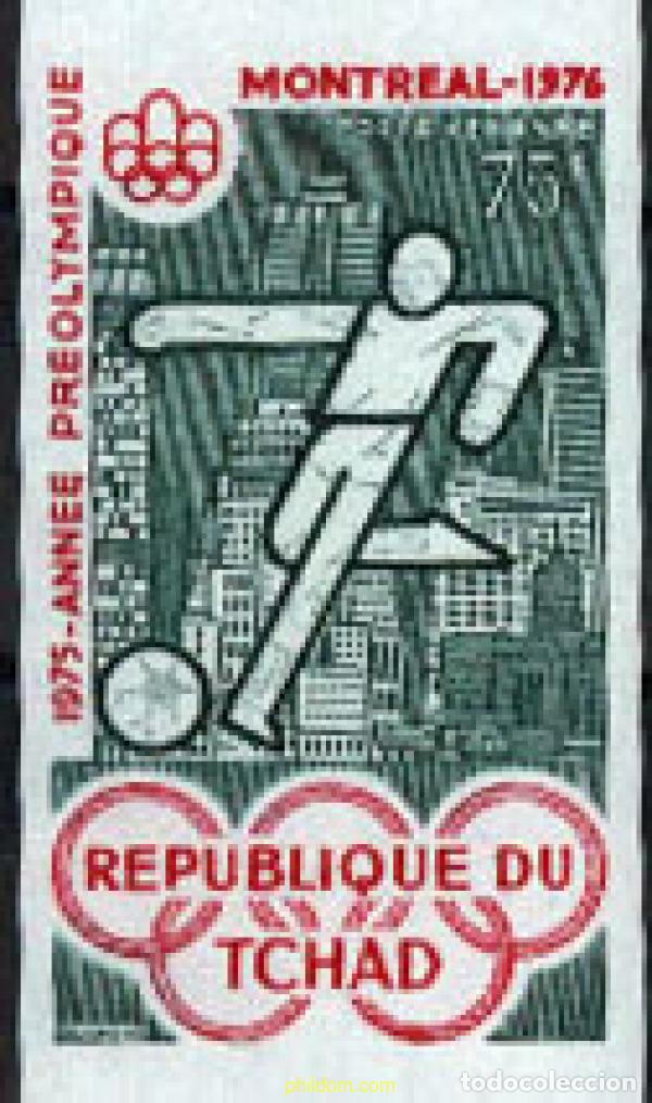 Stamps: 207670 MNH CHAD 1975 21 JUEGOS OLIMPICOS VERANO MONTREAL 1976