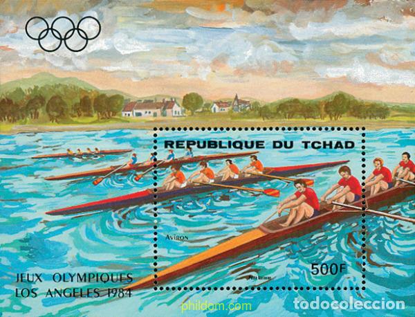 Sellos: 54441 MNH CHAD 1984 23 JUEGOS OLIMPICOS VERANO LOS ANGELES 1984