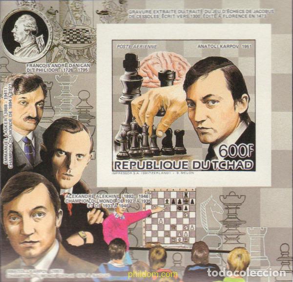 Sellos: 20303 MNH CHAD 1985 PERSONAJES CELEBRES