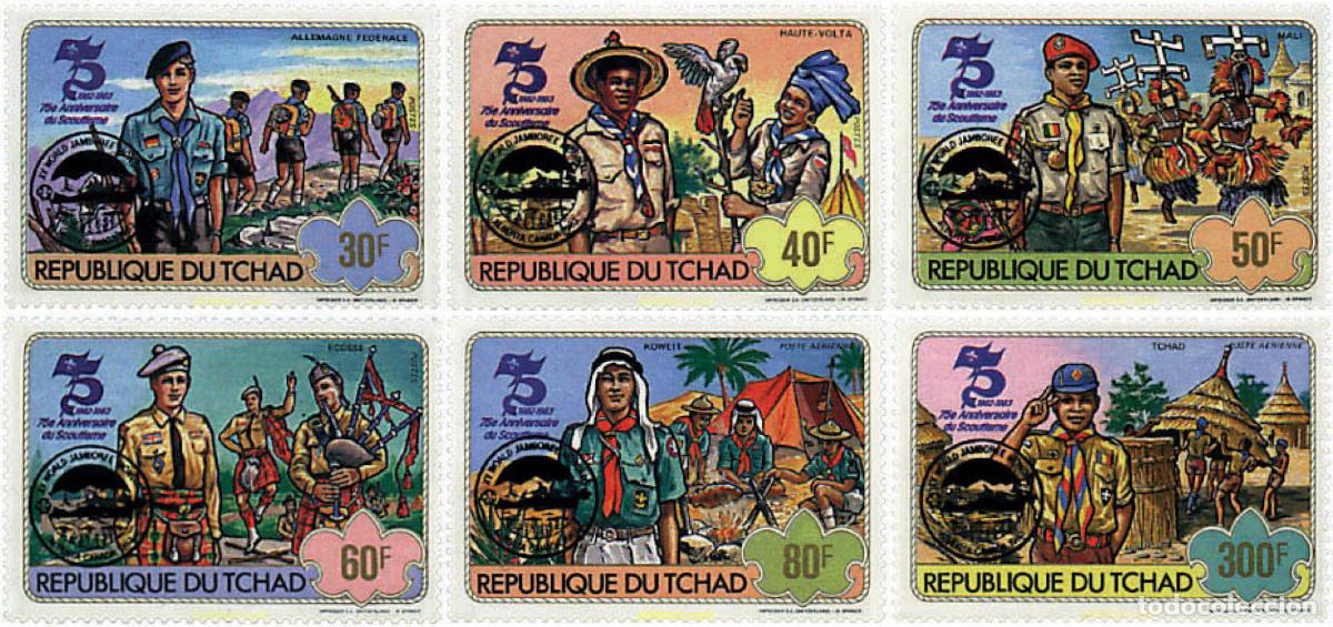 Sellos: 38533 MNH CHAD 1983 15 JAMBOREE MUNDIAL EN CANADA