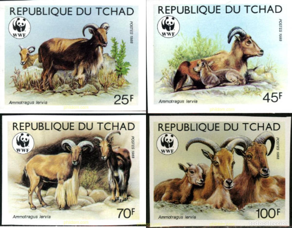 Sellos: 14975 MNH CHAD 1988 ARRUI