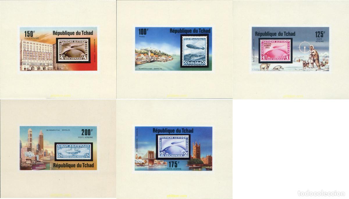 Sellos: 22309 MNH CHAD 1977 75 ANIVERSARIO DEL ZEPPELIN