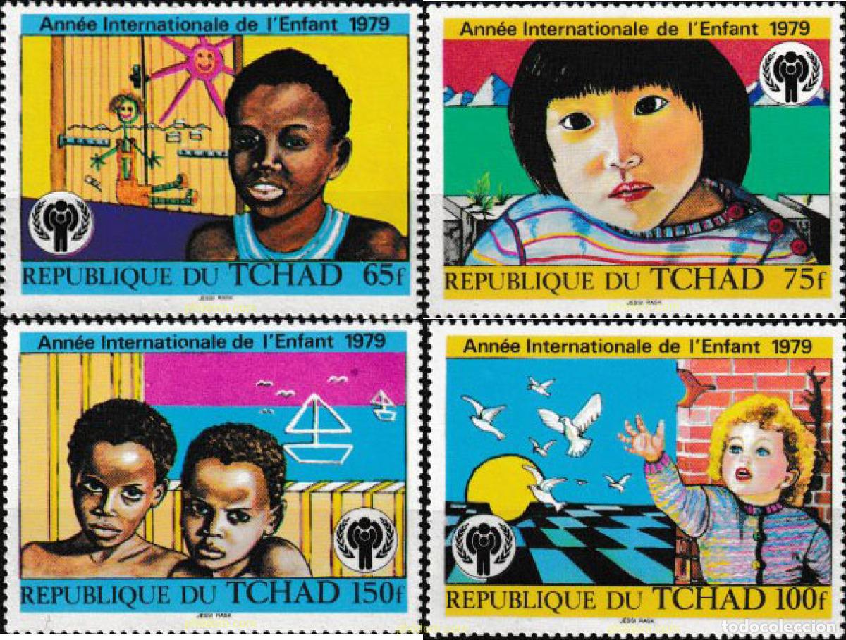 Sellos: 27754 MNH CHAD 1979 A&Ntilde;O INTERNACIONAL DEL NI&Ntilde;O
