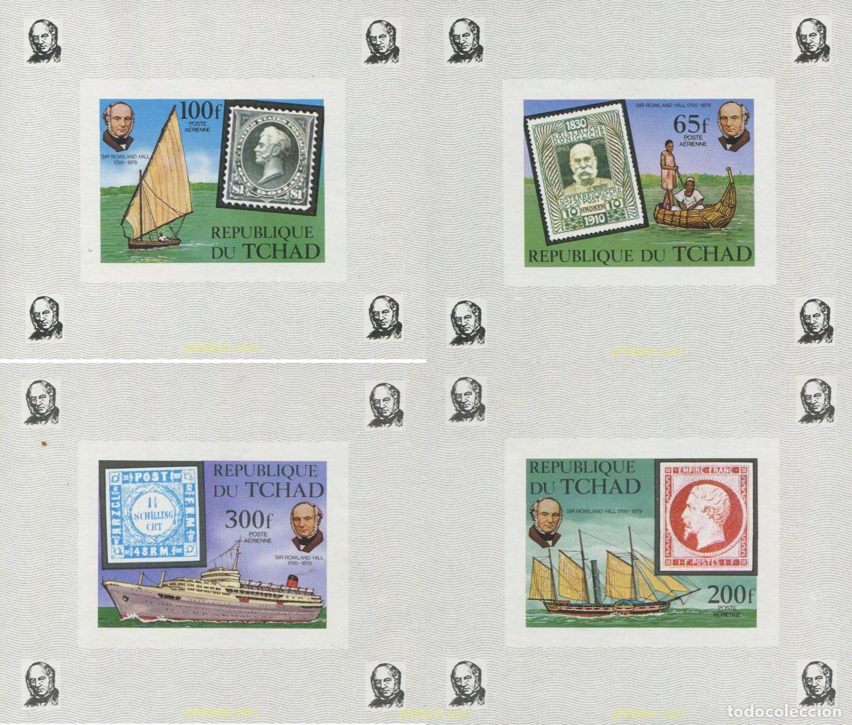 Sellos: 679028 MNH CHAD 1979 CENTENARIO DE LA MUERTE DE SIR ROWLAND HILL