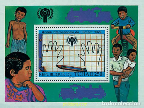 Sellos: 69730 MNH CHAD 1979 A&Ntilde;O INTERNACIONAL DEL NI&Ntilde;O