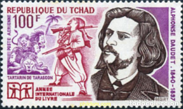 Sellos: 29813 MNH CHAD 1972 A&Ntilde;O INTERNACIONAL DEL LIBRO