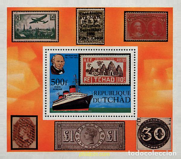 Sellos: 69732 MNH CHAD 1979 CENTENARIO DE LA MUERTE DE SIR ROWLAND HILL